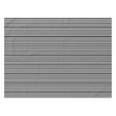 テーブルクロス黒白ストライプ テーブルクロス (正面(横))