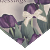 テーブルクロス52x70イースター恵みブドウとチューリップ テーブルクロス (アングル)