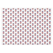 テーブルクロス7月4日愛国国旗 テーブルクロス (正面(横))