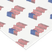 テーブルクロス7月4日愛国国旗 テーブルクロス (アングル)