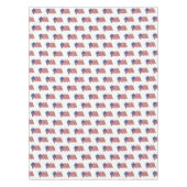 テーブルクロス7月4日愛国国旗 テーブルクロス (正面)