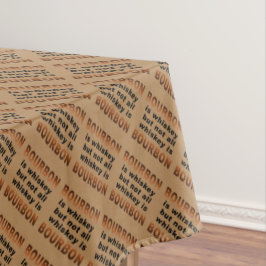 テーブルクロス-すべてのウィスキーがブルボンではないです! テーブルクロス