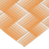 テーブルクロス – オレンジシェードリボン織り (アングル)