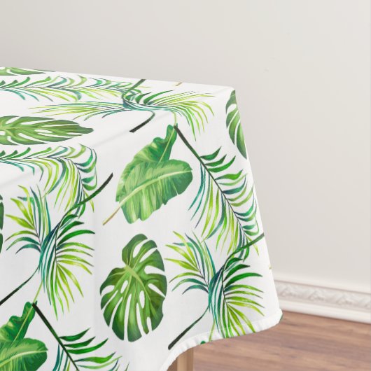 テーブルクロス – トロピカル葉 (インサイチュ)