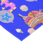 テーブルクロス、ハッピーサードバースデー、#3ブルー テーブルクロス (アングル)