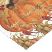 テーブルクロス・ランナー幸せな感謝祭の日 ショートテーブルランナー (コーナー)