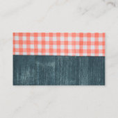 テーブルクロス |木目 名刺 (裏面)