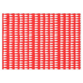 テーブルクロス、白いメリークリスマスツリーレッド テーブルクロス (正面(横))