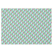 テーブルクロス – 色付きバブル (正面(横))