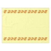 テーブルクロス – 茶色のホリー葉ズ (正面(横))