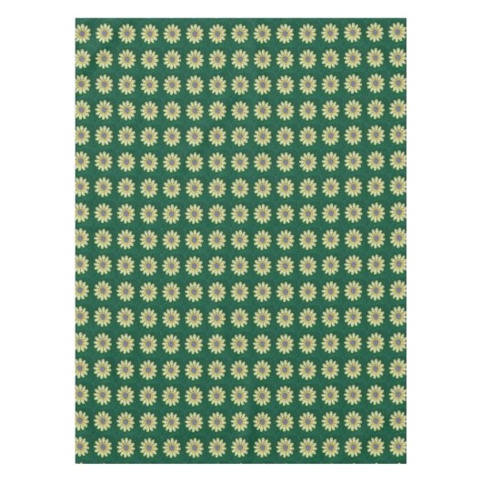 テーブルクロス – 黄色のデイジー (正面)