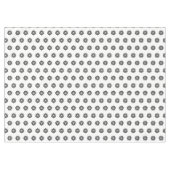 テーブルクロス「60x84」ブラックフローラ テーブルクロス (正面(横))