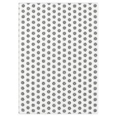 テーブルクロス「60x84」ブラックフローラ テーブルクロス (正面)