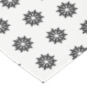 テーブルクロス「60x84」ブラックフローラ テーブルクロス (アングル)