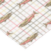 テーブルクロス – Chinook Sake on Plaid (アングル)