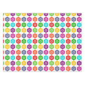 テーブルクロス – Judaica – ユダヤの休日 – シャブバット (正面(横))