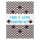 テーブルクロスAceカードスペード赤いハート テーブルクロス (正面)