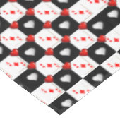 テーブルクロスAceカードレッドダイヤモンド テーブルクロス (アングル)