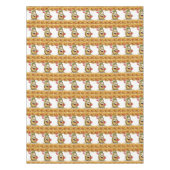 テーブルクロフランスのフライアポテトケチャップ テーブルクロス (正面)