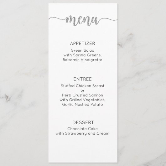 テーブルサンキューカード、設定カードの感謝してい配置 メニュー (裏面)