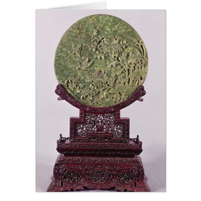 テーブルスクリーン、中国語、18世紀 (正面)