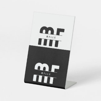 テーブルスタンド 台座サイン