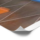 テーブルセッティングランプウィンドアウトドアガーデンポスター ポスター (角)