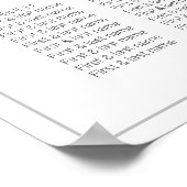 テーブルセティグ計画マジカルバラガーデンポスター ポスター (角)