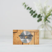 テーブルソー | ソーミル | 木材の切断 名刺 (スタンド正面)