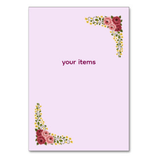 テーブルテントサイン テーブルナンバー