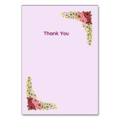 テーブルテントサイン テーブルナンバー (正面)