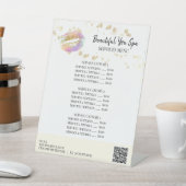 *~*テーブルテント卓上グリッターLIPSペデスタルサイン 台座サイン (インサイチュ)