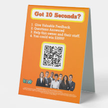 テーブルテント記号