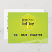 テーブルテント 招待状 (正面/裏面)