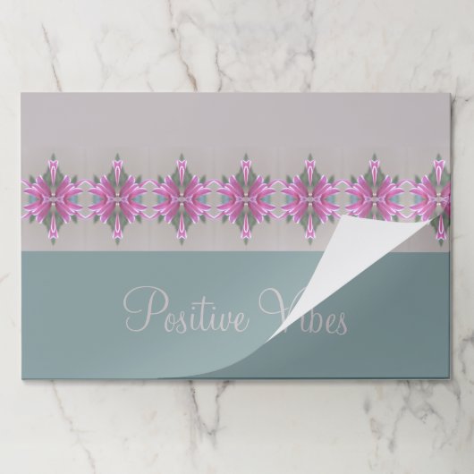 テーブルデコまたはデスクブロッター ペーパーパッド (折り畳み)