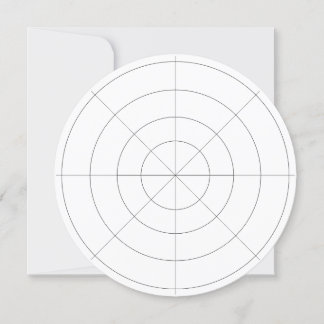 テーブルトップのエフェクトグリッド距離領域 –  招待状