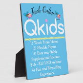 テーブルトップイーゼル フォトプラーク (側面)