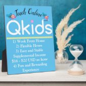 テーブルトップイーゼル フォトプラーク (側面)