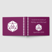 テーブルトップシックインワインゲストブック ゲストブック (全面)