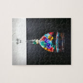 テーブルトップRPG |ガラスカラフルの遊D6サイコロ ジグソーパズル (横)