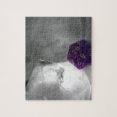 テーブルトップRPG |ファンタジーロールプレーヤーD20氷のサイコロ ジグソーパズル (縦)