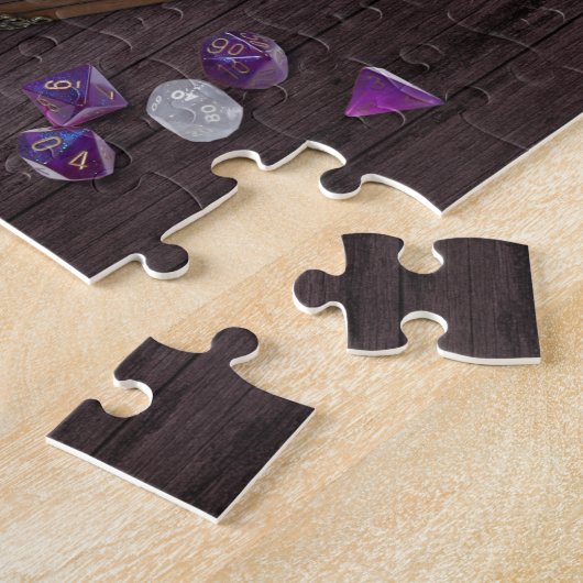 テーブルトップRPG | PNPファンタジーロールプレーヤーサイコロボックス ジグソーパズル (側面)