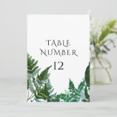 テーブルナンバー カード フォレスト ガザード フェル フォリアージ (スタンド正面)