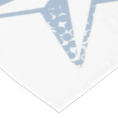 テーブルパーソナライズされたクロスシーホース海ビーチ水 テーブルクロス (アングル)