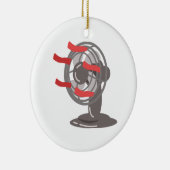 テーブルファン セラミックオーナメント (右)