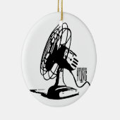 テーブルファン セラミックオーナメント (右)