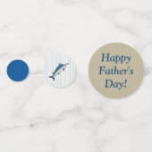 テーブルフェッティ – ブルーマーリン コンフェッティ (正面)