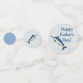 テーブルフェッティ – ブルーマーリン コンフェッティ (裏面)