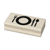 テーブルプレース設定アートスタンプ ラバースタンプ (スタンプ)