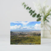 テーブルマウンテンからケープタウンのはがき ポストカード (スタンド正面)
